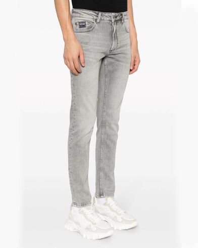 Men Pant Versace Jeans Couture 75Up508 C Skinny Dundee Ric.Vjc G 75GAB5D2CDW63 915 denim grigio 