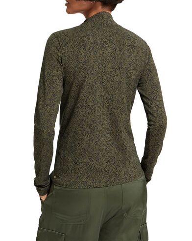 Γυναικεία Μακρυμάνικη Μπλούζα Scotch &amp; Soda - All Over Printed Mockneck