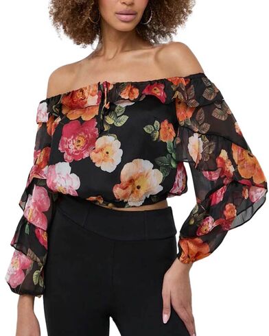 Guess - Off Shldr Shani Ruffle Top 