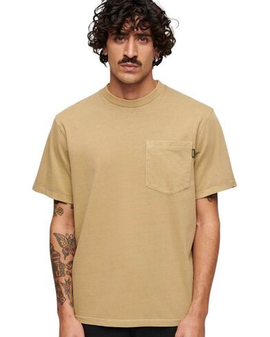 Superdry - D1 Ovin Contrast Stitch Pocket Tshirt  