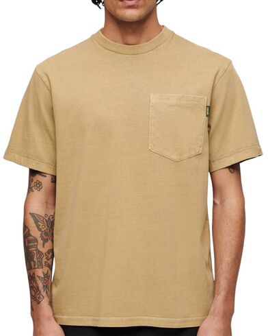 Superdry - D1 Ovin Contrast Stitch Pocket Tshirt  