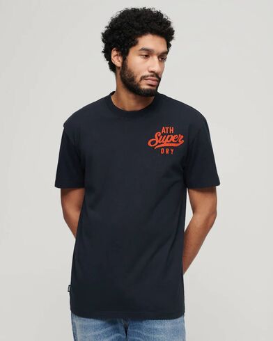 Superdry - D3 Ovin Emb Superstate Ath Logo Tee 