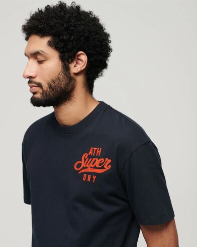 Superdry - D3 Ovin Emb Superstate Ath Logo Tee 