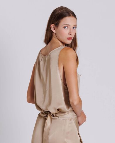 Γυναικεία Αμάνικη Μπλούζα Collectiva Noir - Thalo