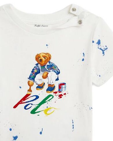 Βρεφική Κοντομάνικη Μπλούζα Polo Ralph Lauren - B