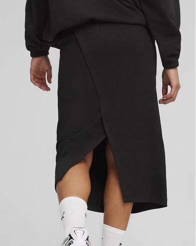 Γυναικεία Midi Φούστα Puma - Classics Ribbed