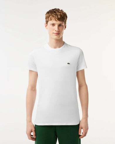 Men T-Shirt Lacoste Devanlay 3TH6709 001 blanc  