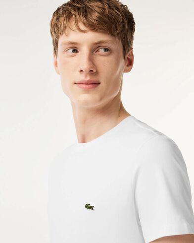Men T-Shirt Lacoste Devanlay 3TH6709 001 blanc  