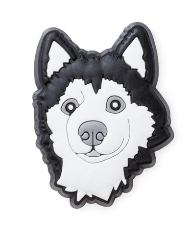 Unisex Διακοσμητικό Pin Crocs - Husky Dog