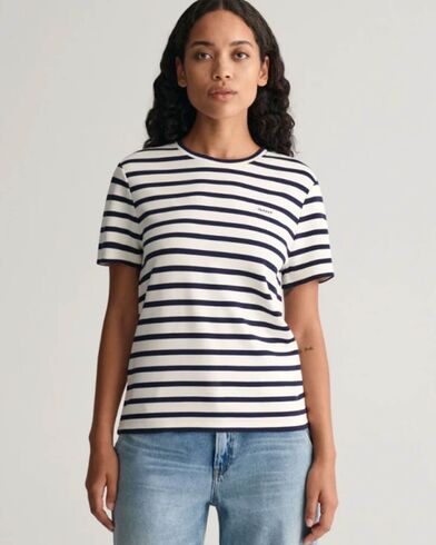 Γυναικεία Κοντομάνικη Μπλούζα Gant - 0829