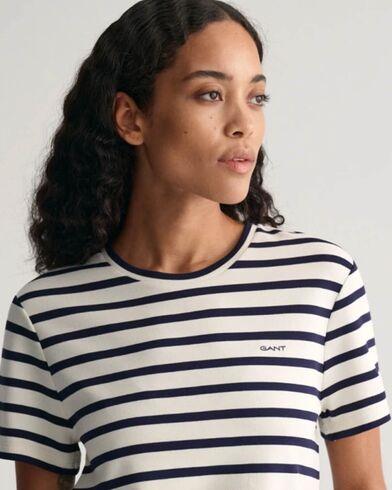 Γυναικεία Κοντομάνικη Μπλούζα Gant - 0829