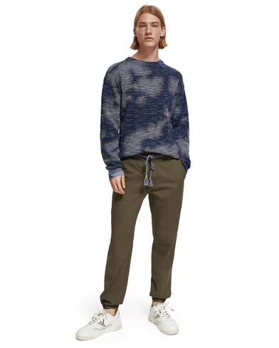 Scotch &amp; Soda - Seasonal - Relaxed Fit Garment-Dyed Linen-Blend Chino Jogger 