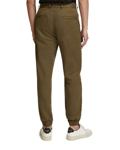 Scotch &amp; Soda - Seasonal - Relaxed Fit Garment-Dyed Linen-Blend Chino Jogger 