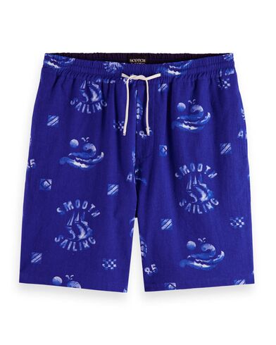 Ανδρικό Σορτς Scotch & Soda - Fave - Printed Cotton-Blend