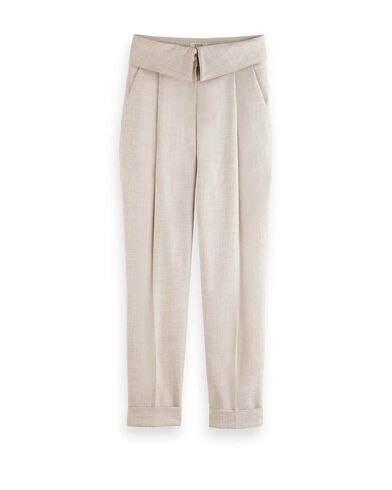 Scotch &amp; Soda - Lilly - Waist Flap High Rise Tailored Pant 