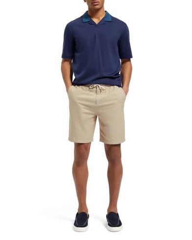 Ανδρικό Σορτς Scotch & Soda - Fave- Cotton/Linen Twill
