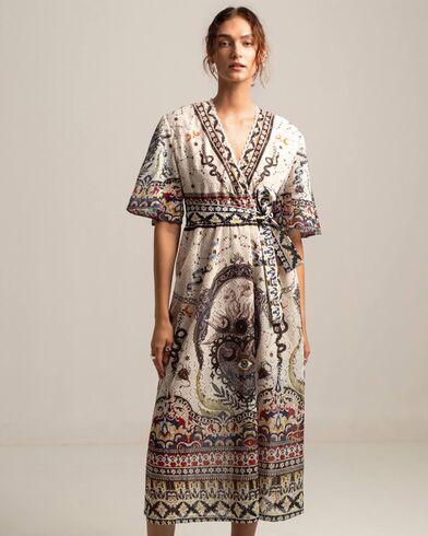 Peace And Chaos - Broderie Dress 
