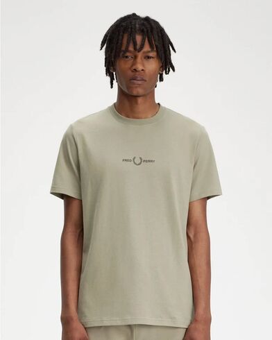 Ανδρική Κοντομάνικη Μπλούζα Fred Perry - Embroidered