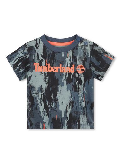 Παιδική Κοντομάνικη Μπλούζα Timberland - 0101 J