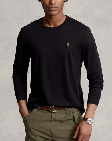 Ανδρική Μακρυμάνικη Μπλούζα Polo Ralph Lauren - Lscncmslm2-Long Sleeve-T-Shirt 710760121001 001