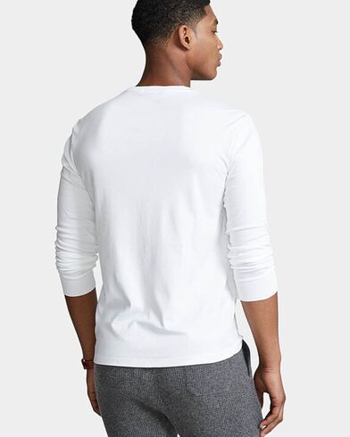 Ανδρική Μακρυμάνικη Μπλούζα Polo Ralph Lauren - Lscncmslm2-Long Sleeve-T-Shirt 710760121002 100