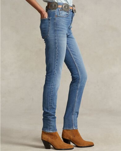 Polo Ralph Lauren - High Rise Sk-Skinny-Ankle-Skinny  