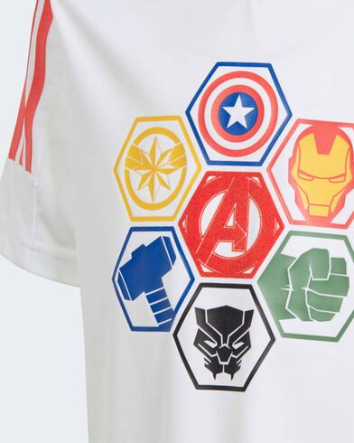 Παιδική Κοντομάνικη Μπλούζα Adidas - Lk Mrvl Av