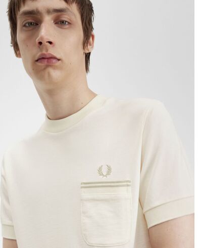 Fred Perry - Loopback Jersey Pocket T-Shirt 