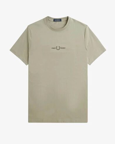 Ανδρική Κοντομάνικη Μπλούζα Fred Perry - Embroidered