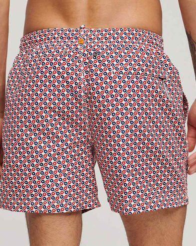 Ανδρικό Μαγιό Superdry - D4 Stud Printed 15"