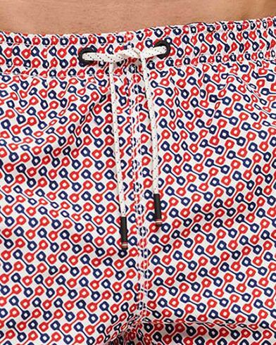 Ανδρικό Μαγιό Superdry - D4 Stud Printed 15"