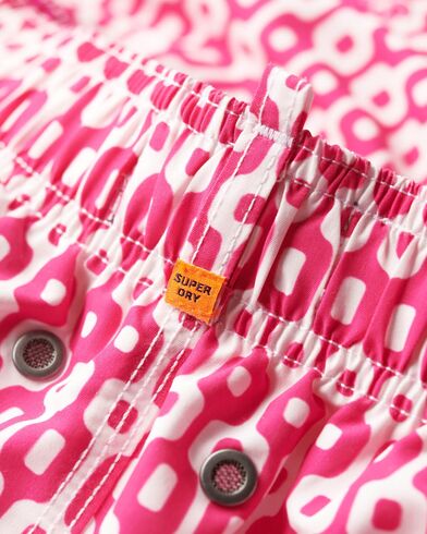 Superdry - D4 Stud Printed 15&quot; Swim Shorts   