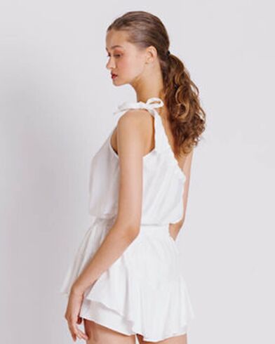 Γυναικεία Μπλούζα με Έναν Ώμο Collectiva Noir - Lecia