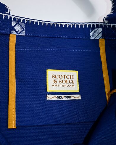 Unisex Tote Τσάντα Scotch & Soda - Canvas W/ Ornamental Stitching