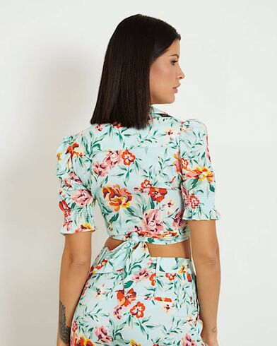 Guess - Ss Adele Bowed Shirt 