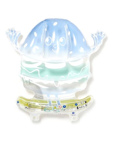 Παιδικό Φουσκωτό Στρώμα Θαλάσσης Sunnylife - Kids Lie-On Burger Boy The Sea Kids