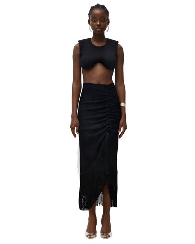 Γυναικεία Crop Μπλούζα Mallory The label - Suasi