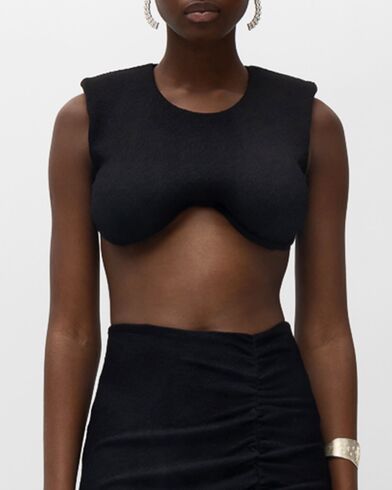 Γυναικεία Crop Μπλούζα Mallory The label - Suasi