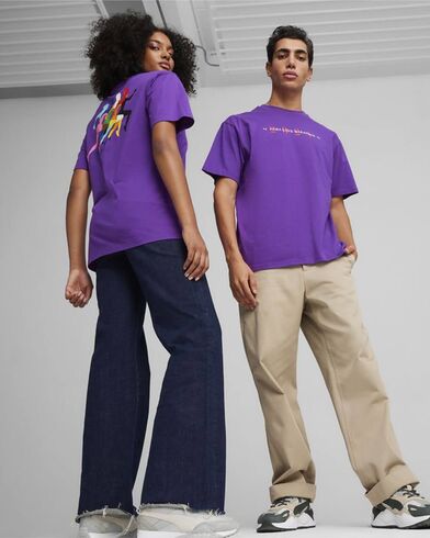 Ανδρική Κοντομάνικη Μπλούζα Puma - Classics Love Marathon Graphic