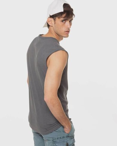 Ανδρική Αμάνικη Μπλούζα Superdry - D3 Ovin Rock Graphic Band