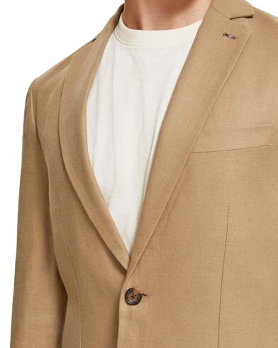 Σακακι Unconstructed Single-Breasted Twill 176982 SC6896 seastone