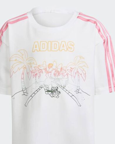 Παιδική Κοντομάνικη Μπλούζα Adidas - Lk Dy Mi