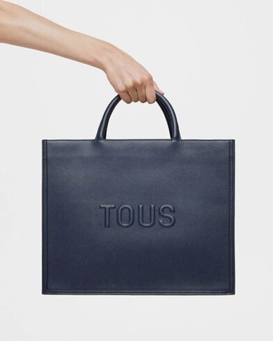 Γυναικεία Τσάντα Tous - Shopper Xl. Amaya T Brenda Azul Marino