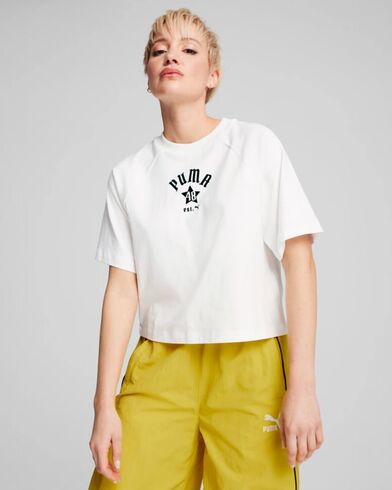 Γυναικεία Κοντομάνικη Μπλούζα Puma - Classics Play.Paris