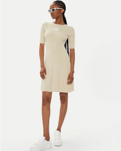 Γυναικείο Κοντομάνικο Φόρεμα Calvin Klein - Woven Label