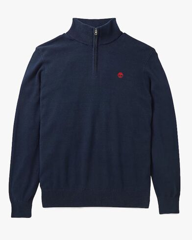 Timberland - Williams River Cotton Yd 1/4 Zip Sweater  