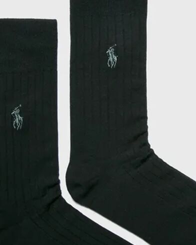 Ανδρικές Κάλτσες Polo Ralph Lauren 2 Ζευγάρια - Rib Egyptian