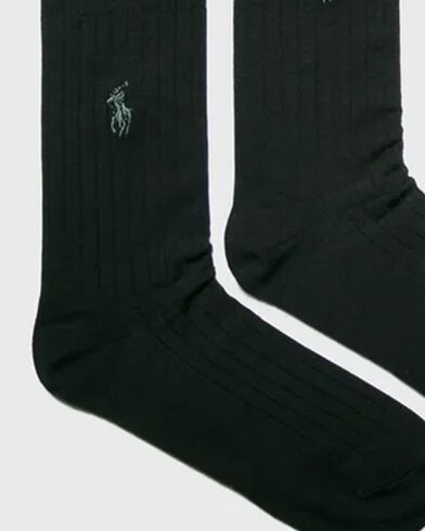 Ανδρικές Κάλτσες Polo Ralph Lauren 2 Ζευγάρια - Rib Egyptian