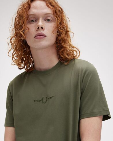 Fred Perry - Embroidered T-Shirt     