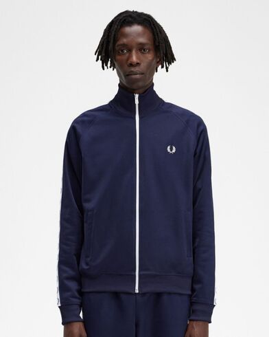 Ανδρική Ζακέτα με Φερμουάρ Fred Perry - Taped Track